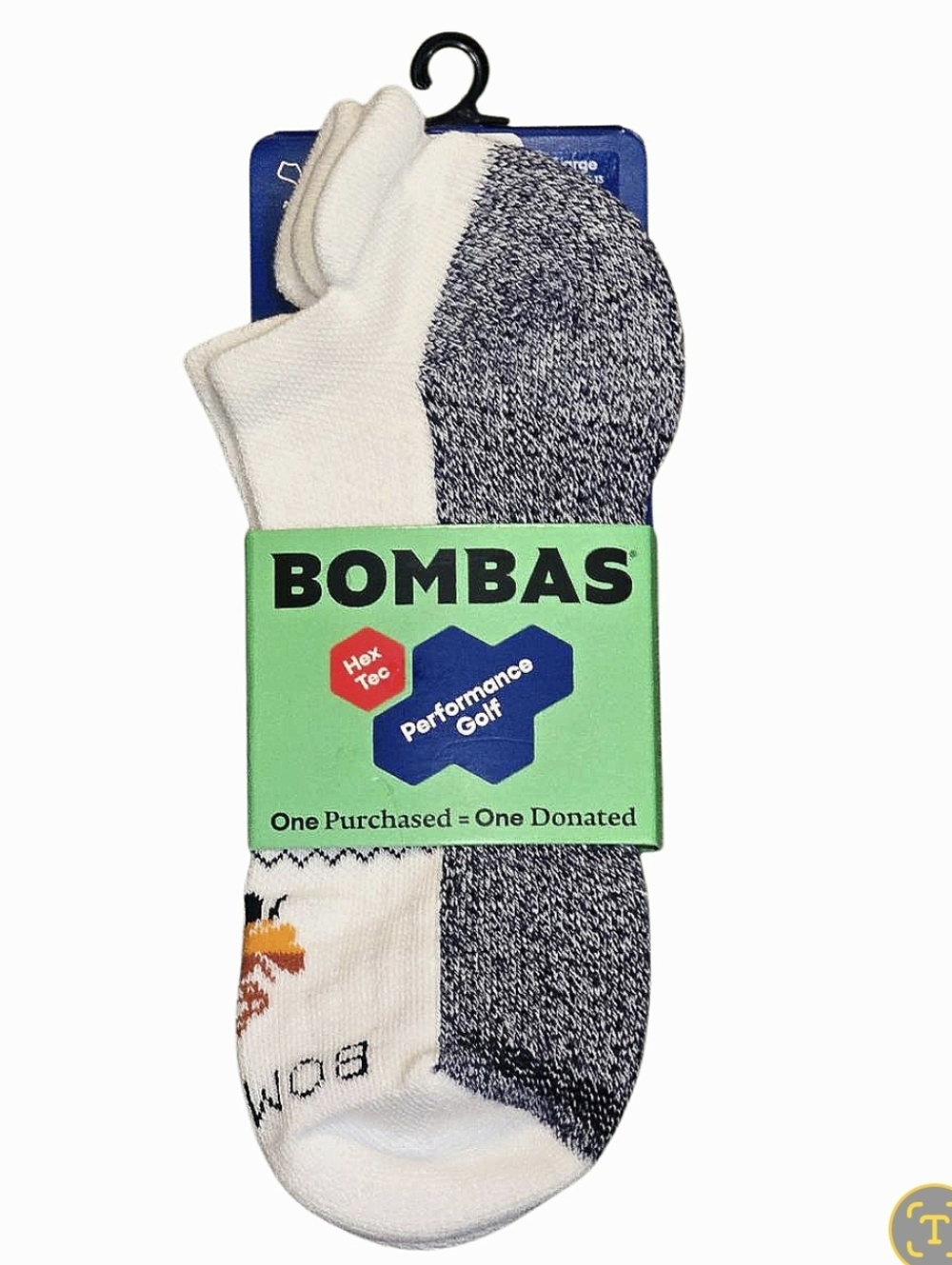 Bombas Hex Tec Performance Golf Ankle Socks